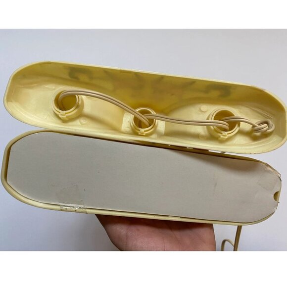 Pair of Vintage Christmas Candelabras Plastic Candle Lights Xmas Holiday Decor - Picture 4 of 4